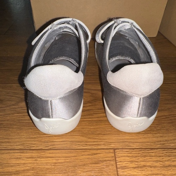 Joie Diata Satin Grip-Strap Hook Loop Sneaker - Picture 4 of 11